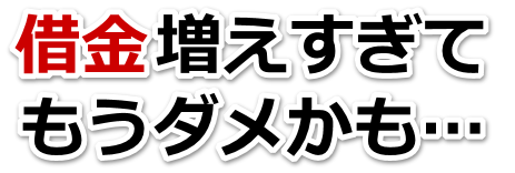 もうどうしようもない。借金が返せない。稲敷市で弁護士や司法書士に無料相談して解決する